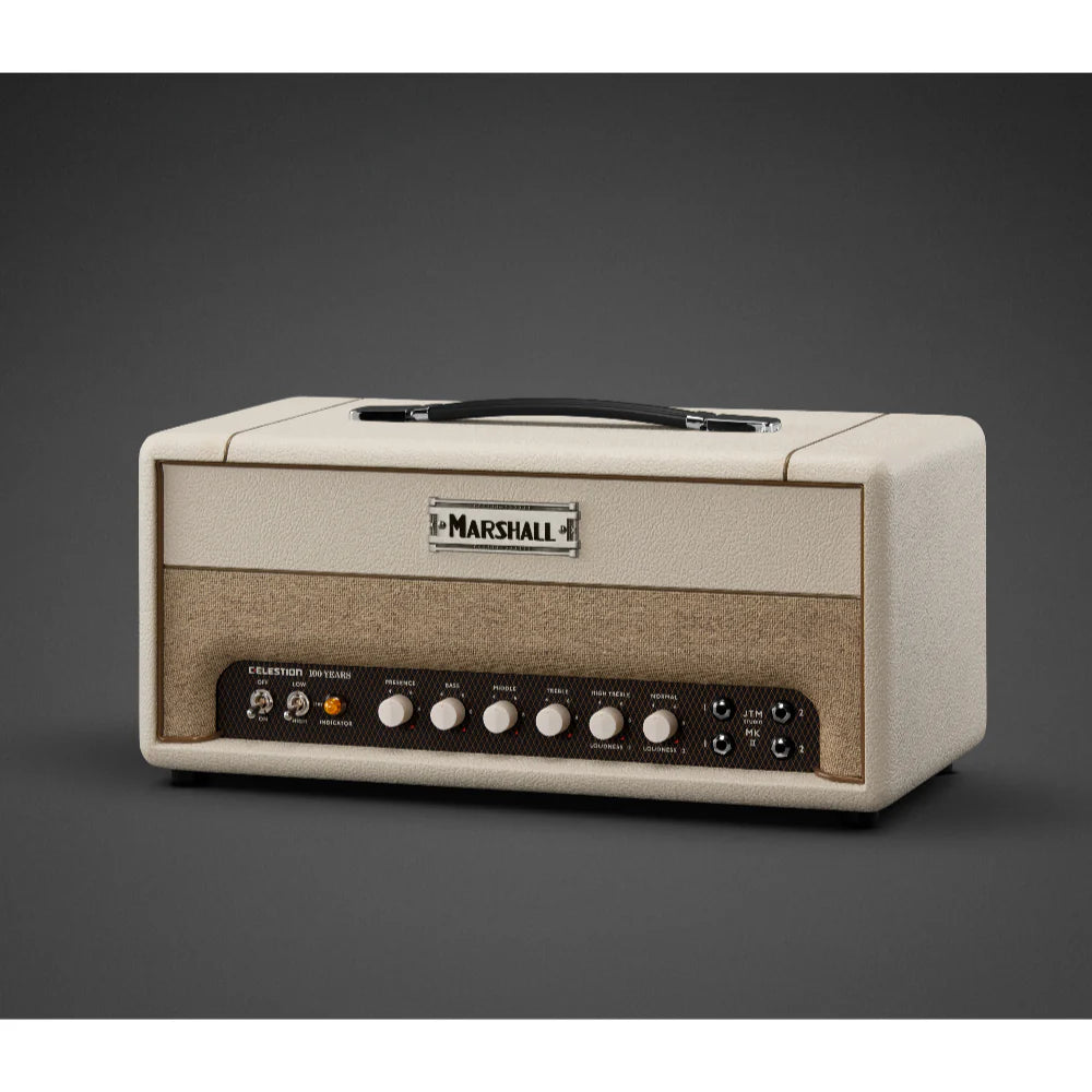 Coming soon - Limited edition Marshall Studio JTM ST20H - design store custom 1/1 - White levant/Fawn