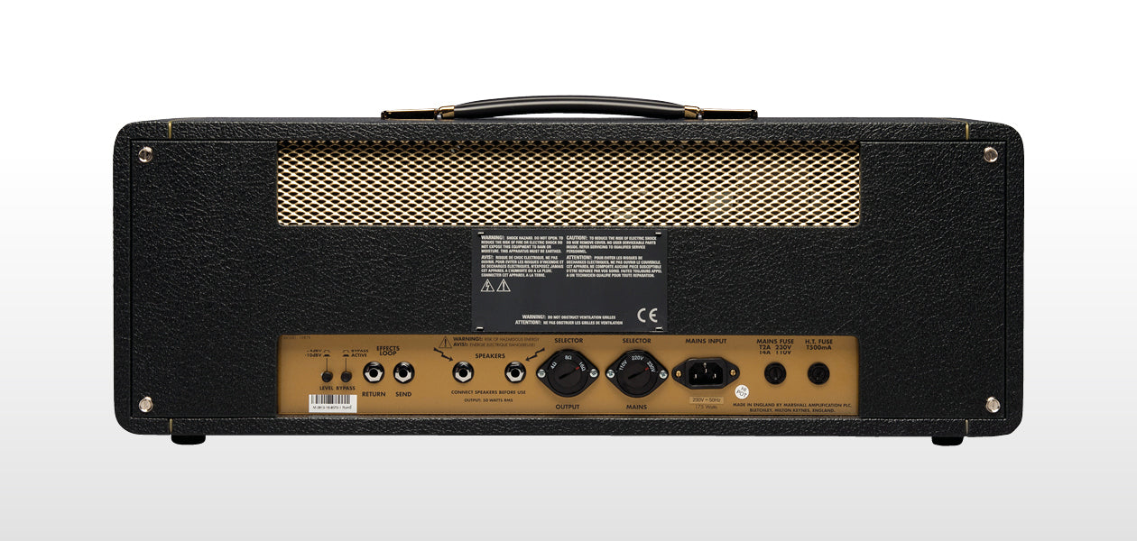 Marshall  1987X - 50-watt Plexi Tube Head, Vintage Reissue
