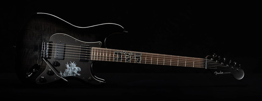 Fender Made in Japan Godzilla Stratocaster - Godzilla Black