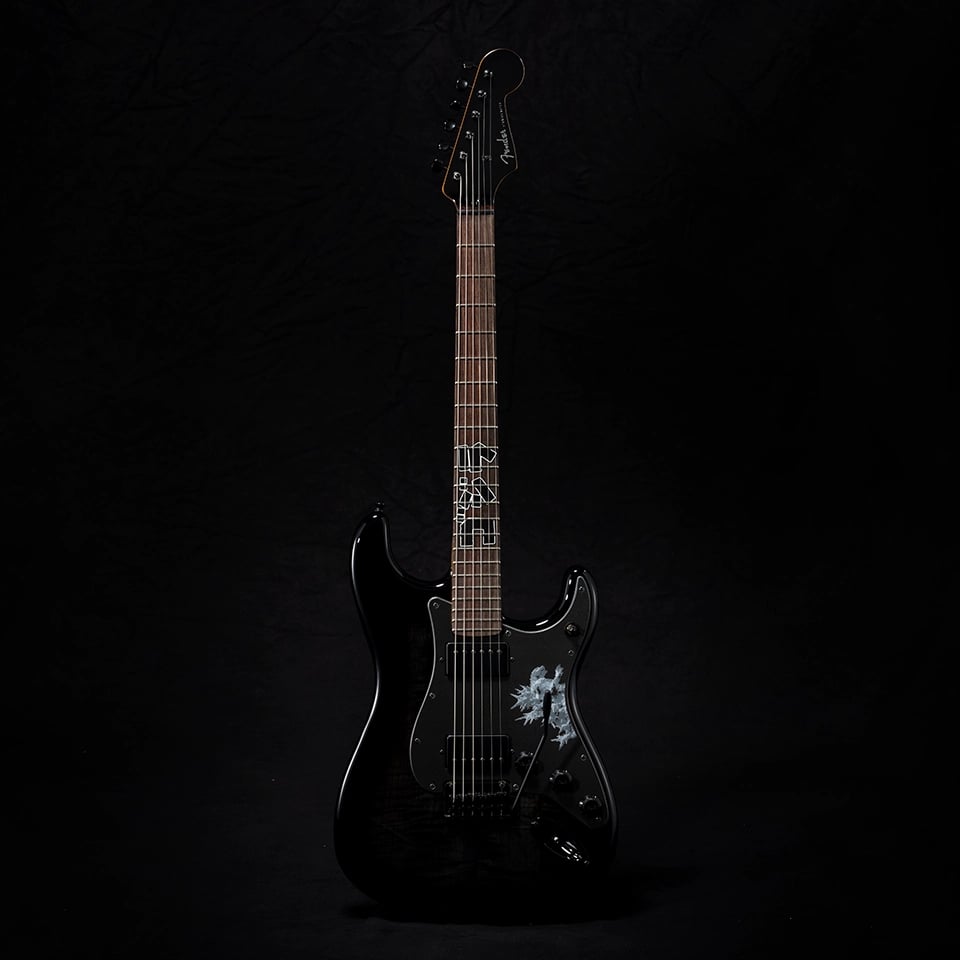 Fender Made in Japan Godzilla Stratocaster - Godzilla Black