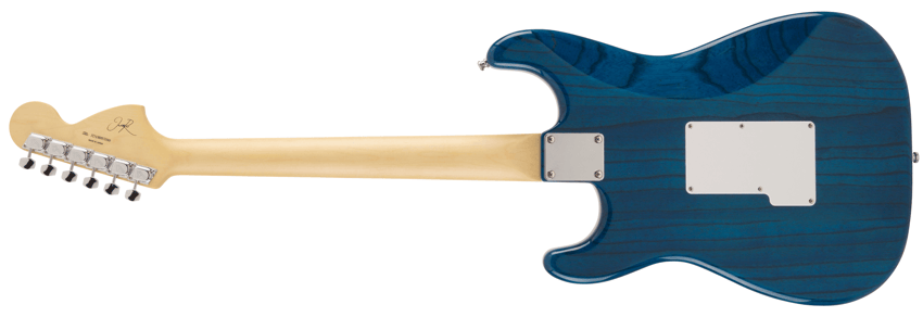 Fender Michiya Haruhata Stratocaster Caribbean Blue Transparent