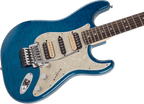 Fender Michiya Haruhata Stratocaster Caribbean Blue Transparent