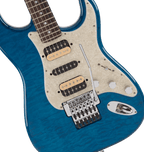 Fender Michiya Haruhata Stratocaster Caribbean Blue Transparent