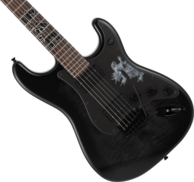 Fender Made in Japan Godzilla Stratocaster - Godzilla Black