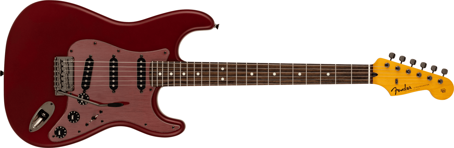 Fender Made in Japan Hybrid II 2026 Collection Stratocaster ® Satin Metallic - Matte Inferno Red
