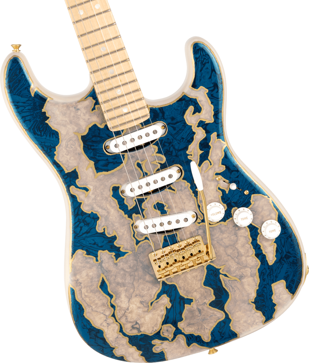 David Brown Masterbuilt Kintsugi Spalted Maple Top Stratocaster®