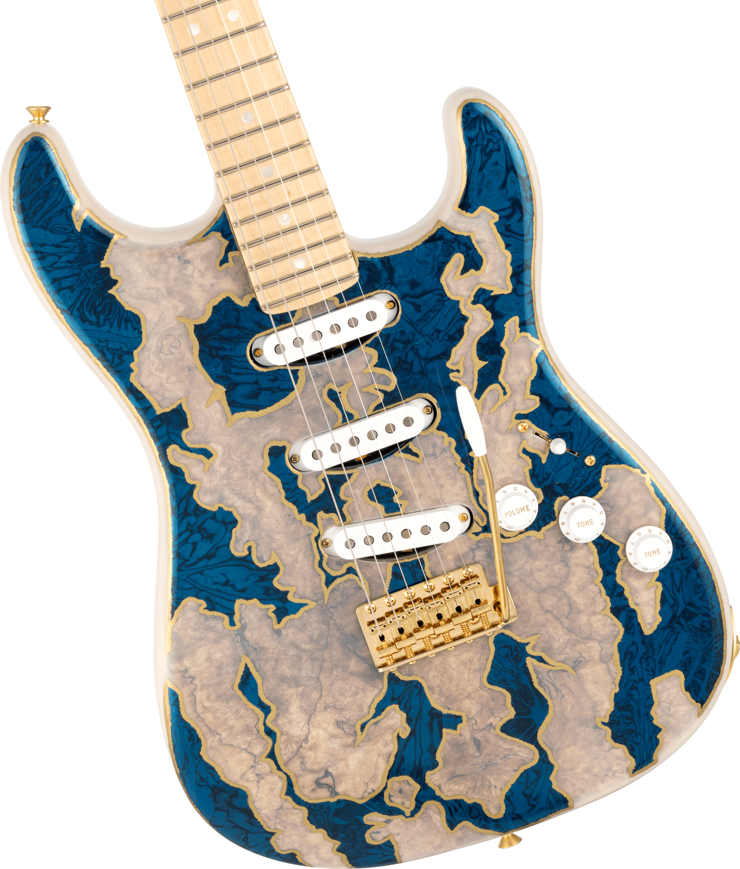 David Brown Masterbuilt Kintsugi Spalted Maple Top Stratocaster®