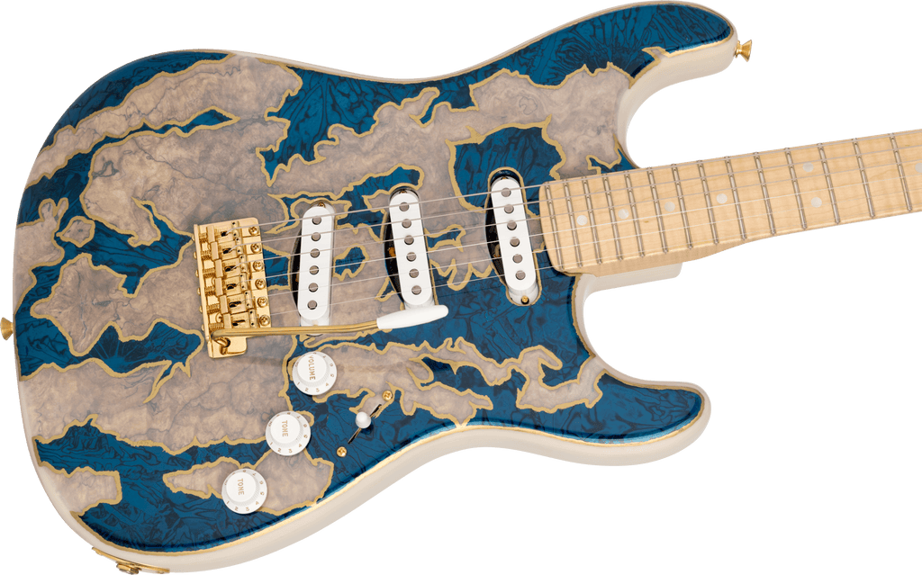 David Brown Masterbuilt Kintsugi Spalted Maple Top Stratocaster®
