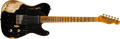 Fender Custom shop - 1952 Telecaster Super Heavy Relic, 1-Piece Quartersawn Maple Neck, Aged Black