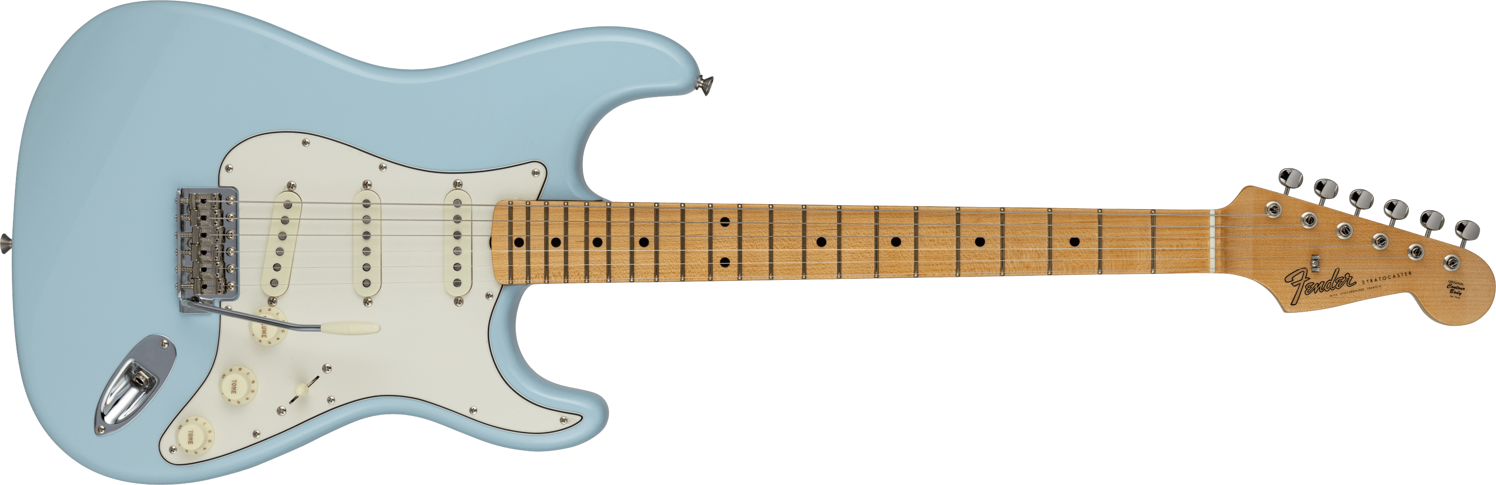 Fender Flagship Tokyo Exclusive Postmodern Stratocaster®NOS, Maple Fingerboard, Sonic Blue