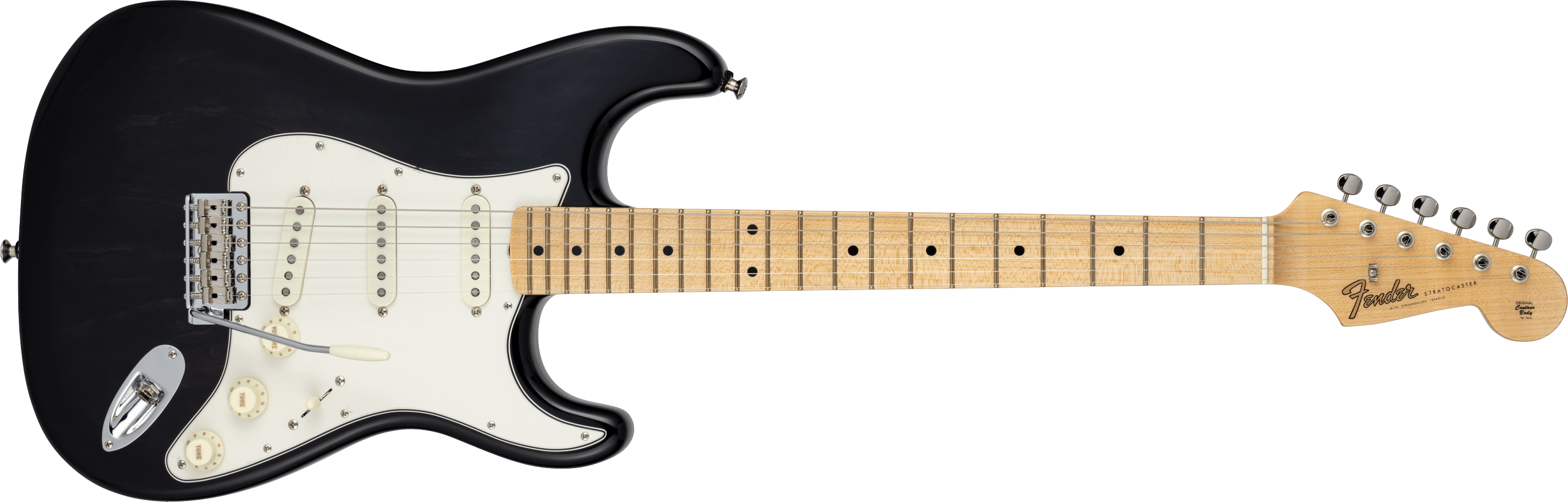 Fender Flagship Tokyo Exclusive Postmodern Stratocaster® NOS, Maple Fingerboard, Ebony Transparent