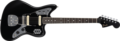 Fender Flagship Tokyo Exclusive 1960 Jaguar® Deluxe Closet Classic, Matching Painted Headcap, Rosewood Fingerboard, Black