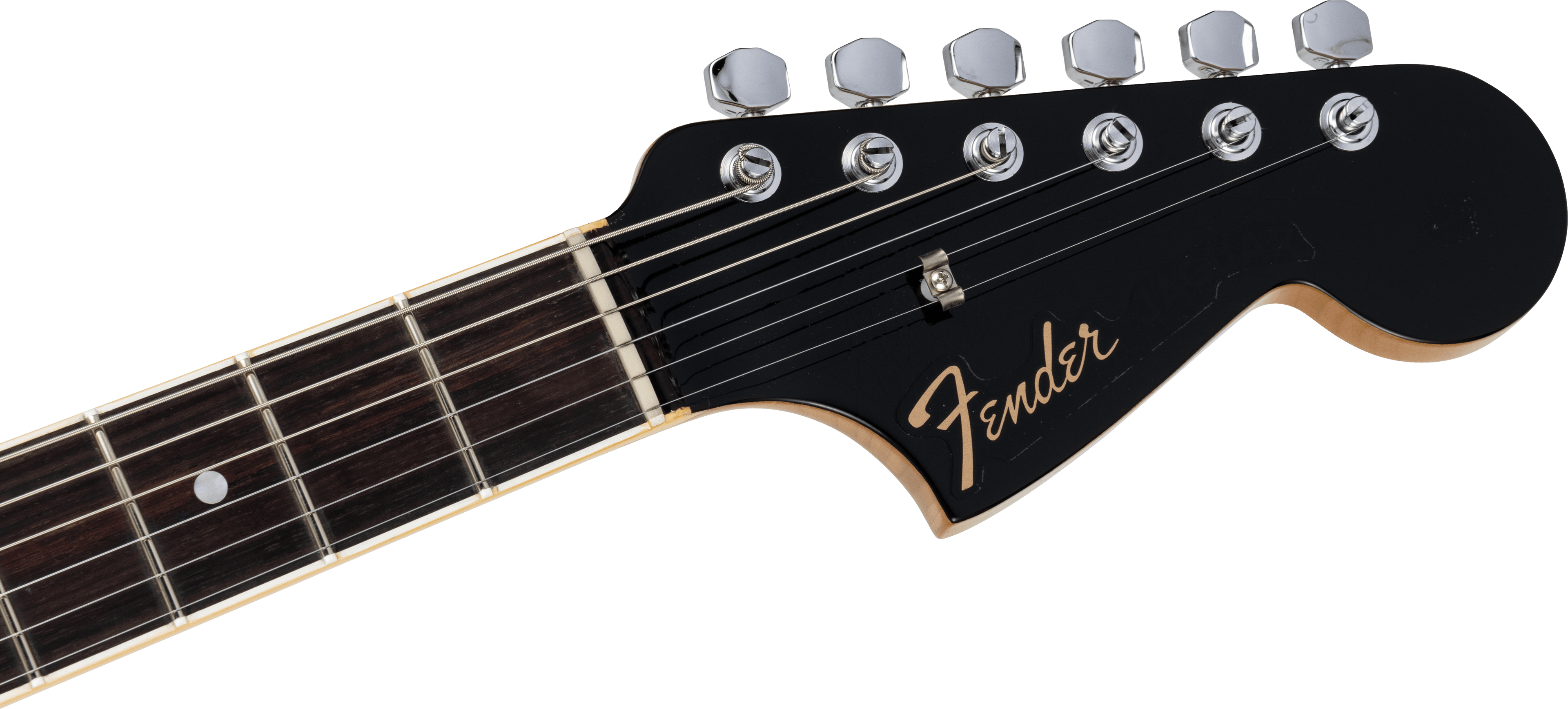 Fender Flagship Tokyo Exclusive 1960 Jaguar® Deluxe Closet Classic, Matching Painted Headcap, Rosewood Fingerboard, Black