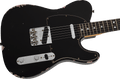 Fender Flagship Tokyo Exclusive 1967 Telecaster®Relic®, Matching Painted Headstock, African Blackwood Fingerboard, Black over Pink Paisley