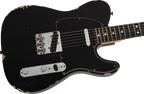 Fender Flagship Tokyo Exclusive 1967 Telecaster®Relic®, Matching Painted Headstock, African Blackwood Fingerboard, Black over Pink Paisley