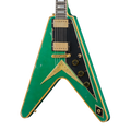 Gibson Custom LE Flying V Custom Heavy Aged – Teal Sparkle