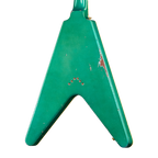 Gibson Custom LE Flying V Custom Heavy Aged – Teal Sparkle