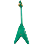 Gibson Custom LE Flying V Custom Heavy Aged – Teal Sparkle