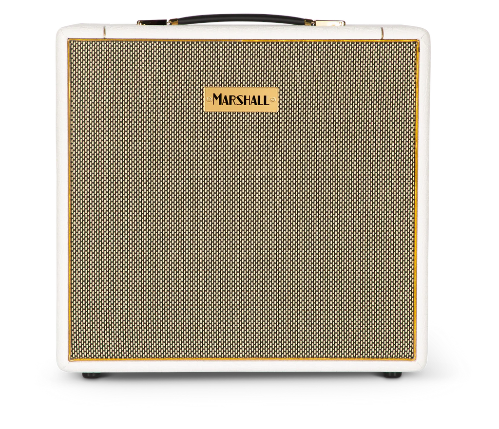 Marshall design store Studio Vintage 1x12 Cabinet - White elephant grain
