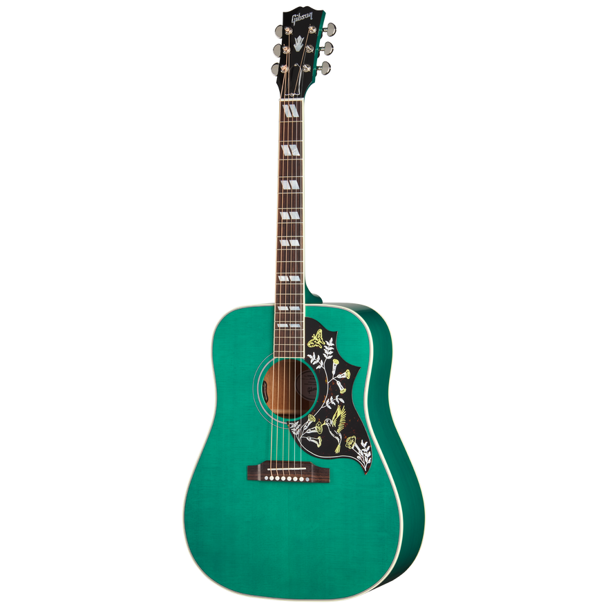 Gibson Hummingbird Standard Translucent Teal