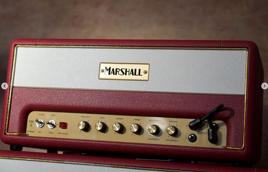 Coming soon - Marshall Studio JTM ST20H - design store custom 1/1 - Maroon levant/white levant