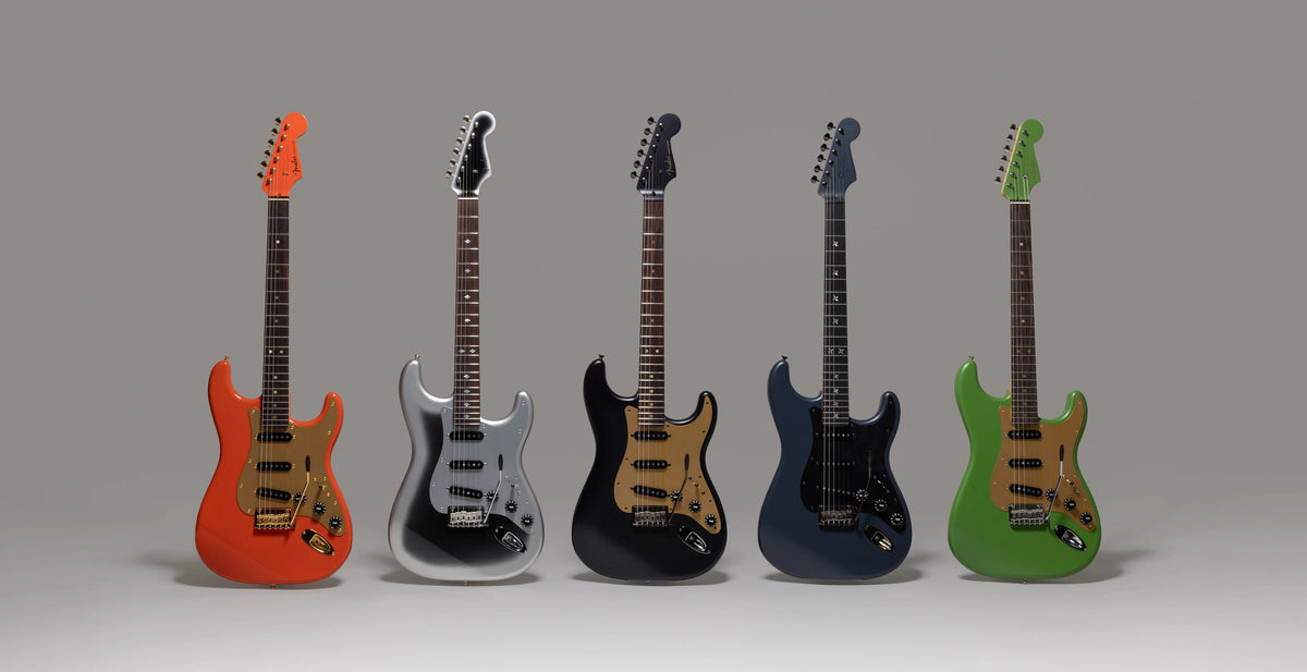 Fender Japan-Inspired Collection lineup — hero by Bar